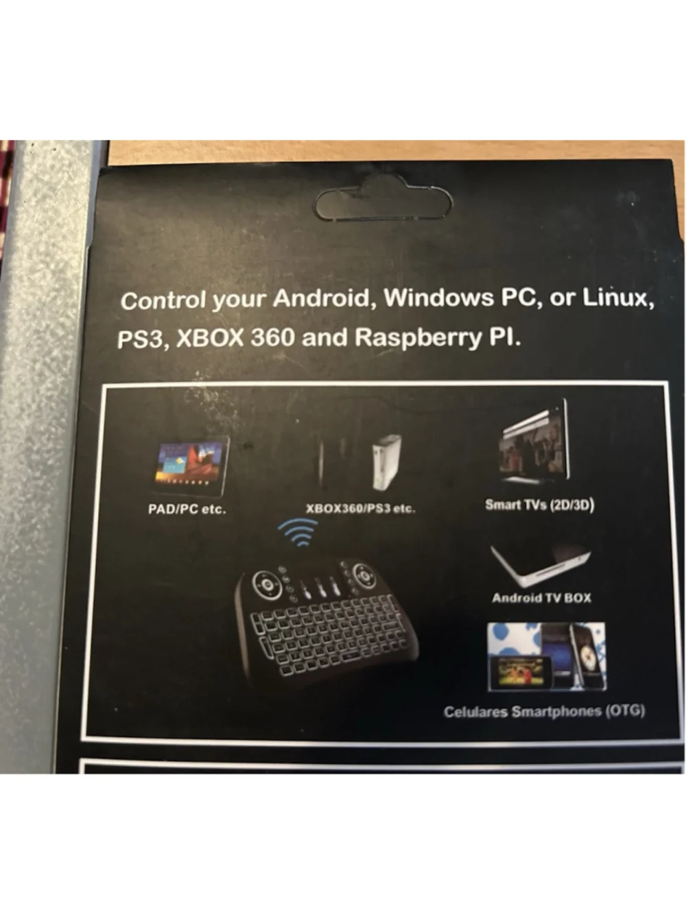 RGB Mini Keyboard Touchpad, Mouse, Smart TV, Keyboard and Games